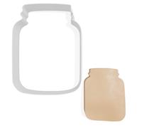 Mason Jar Cookie Cutter - 3 Sizes
