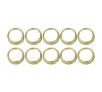 Mason Jar Lids - Wide Mouth Glass Lids | Pack of 10 Ball Jar Lids and Regular Mouth Ring Glass Cap Cover with Sealing Rings Leakproof and Reusable in Multiple