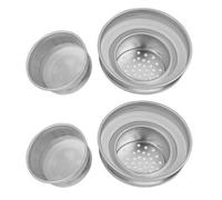 Mason Jar Shaker Lids for 2 Pcs Stainless Steel Regular Mouth Jars