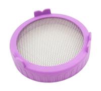 Mason Jar Sprout Lids, Sprouting Jar Strainer Lid, PP Mason Jar Sprouting Lids With Stainless Steel Screen For Wide Mouth Grow Bean Sprouts, For Broccoli Bean Radish Sprouts Alfalfa Sprouts