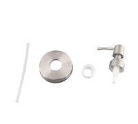 Mason Jar Syrup Dispenser Pump Lid Stainless Steel Airtight Food Dispenser Pump with Sealing Cover for Honey Salad Dressings Coffee Syrup Shampoo Makeup Hand Wash 1 Pack (1 Pack)