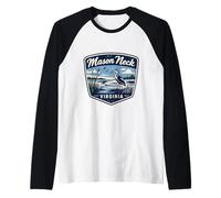 Mason Neck Virginia Wildlife Nature Bird Watching Outdoor Raglan Baseball Tee