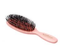 Mason Pearson Pocket Bristle & Nylon Hairbrush BN4 pocket brush with boar and nylon bristles 1 pcs, Pink