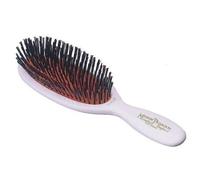 Mason Pearson Pure Bristle Pocket Child (CB4) luxury brush with boar bristles - size 4 White