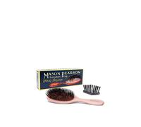 Mason Pearson Pure Boar Bristle Handy Sensitive Brush Pink SB3