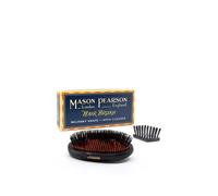 Mason Pearson Pure Boar Bristle Large Extra Military Brush Dark Ruby B1M