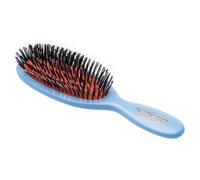 Mason Pearson Pocket Bristle & Nylon Hairbrush BN4 pocket brush with boar and nylon bristles 1 pcs, Blue