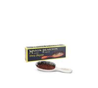 Mason Pearson Pocket Boar Bristle Hairbrush B4 pocket brush with boar bristles 1 pcs, White