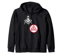 Mason Royal Arch Split T Shirt Masonic York Rite Tee Black Zip Hoodie