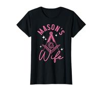 Mason Wife Freemason Masonic Symbol Shriner T-Shirt