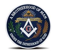 Masonic Challenge Coin Freemason Blue Lodge Coins Freemasonry Enthusiasts Gift (Silvery)