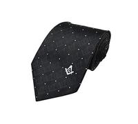 Masonic Craft Tie with Square Compass & G Black Tie NT066