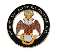 Masonic Exchange Ancient and Accepted Scottish Rite Auto Emblem Car Decal