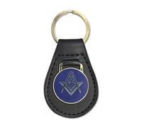 Masonic Exchange Square and Compass Masonic Key Chain Fob