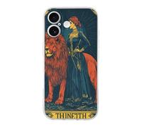 Masonic Exchange Strength Tarot Card Cute Phone Case Compatible for iPhone 17/Air/Pro/Pro Max Slim Fit Shockproof TPU Phone Cover