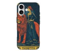 Masonic Exchange Strength Tarot Card Cute Phone Case Compatible for iPhone 17/Air/Pro/Pro Max Slim Fit Shockproof TPU Phone Cover