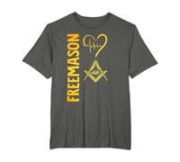 Masonic Freemasonry Fraternal Square Compass Freemason T-Shirt