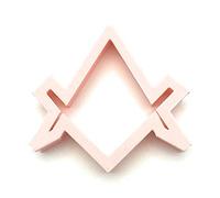 Masonic Freemasonry Geometry Cookie Cutter Fondant Cake Decorating (4 inches)