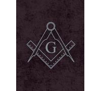 Masonic Journal | Square & Compasses - Wisdom & Order | Esoteric Lined Notebook | 8.25x11 in (Hardcover): 180 Lined Pages with Masonic Symbolism - Ideal for Clarity, Focus & Reflection- VER.2