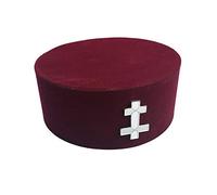 Masonic Knight Templar KT Preceptor Cap/Hat with Case (58mm)