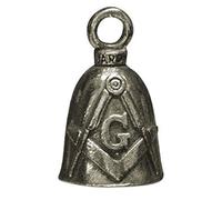 Masonic Mason Guardian Bell Motorcycle - Harley Accessory HD Gremlin New Riding Bell Keyring