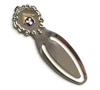 Masonic Past Masters Emblem Enamel Crested Bookmark & Gift Bag (K118)