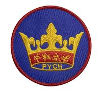Masonic Princesses York Cross of Honour Patch Machine Embroidery, Iron-On Back - Freemason Regalia Patches & Emblems