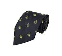 Masonic Regalia Freemasons Necktie machine embroidery Gold Square Compass & G NT060