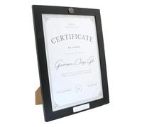Masonic Round A4 Black Photo Frame With Personalised Engraving Plaque 231