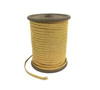 Masonic Silver or Gold Mylar Russian Cord, Braid Soutache 5Mtr 4mm (Gold)