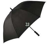 Masonic Silver With G Design Black Golf Umbrella Parasol