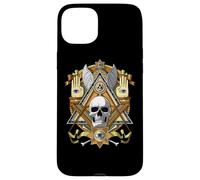 Masonic Skull Freemason Illuminati Eye Esoteric Conspiracy Case for iPhone 15 Plus