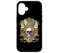 Masonic Skull Freemason Illuminati Eye Esoteric Conspiracy Case for iPhone 16