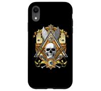 Masonic Skull Freemason Illuminati Eye Esoteric Conspiracy Case for iPhone XR
