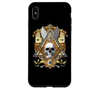 Masonic Skull Freemason Illuminati Eye Esoteric Conspiracy Case for iPhone XS Max