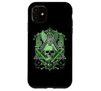 Masonic Skull Illuminati Eye Freemason Esoteric Conspiracy Case for iPhone 11