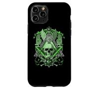 Masonic Skull Illuminati Eye Freemason Esoteric Conspiracy Case for iPhone 11 Pro