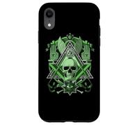 Masonic Skull Illuminati Eye Freemason Esoteric Conspiracy Case for iPhone XR