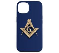 Masonic Square and compass 3D logo, symbolic freemasonry Case for iPhone 13