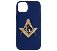Masonic Square and compass 3D logo, symbolic freemasonry Case for iPhone 14 Plus