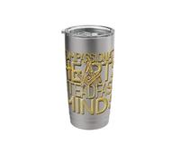 Masonic_Symbol Compassionate-and Stead_Fast_Minds Stainless Steel Insulated Tumbler