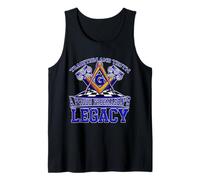 Masonic_Symbol Tradition of A Proud Freemason’s Legacy Tank Top