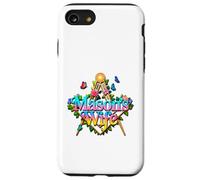 Masonic_symbol with"A Mason's_Wife with_flowers"S&C Case for iPhone SE (2020) / 7 / 8