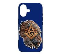 Masonic_symbol with "a mighty_tiger", freemason S&C Case for iPhone 17