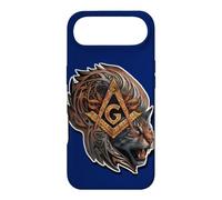 Masonic_symbol with "a mighty_tiger", freemason S&C Case for iPhone Air
