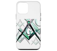 Masonic_symbol with "artistic masonic logo_style " MM S&C Case for iPhone 12 mini