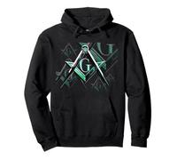 Masonic_symbol with "artistic masonic logo_style " MM S&C Pullover Hoodie