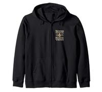 Masonic_symbol with"beyond the_rituals, masonic_virtues"S&C Zip Hoodie