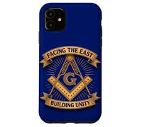 Masonic_symbol with"Facing the_East,Building Unity"S&C Case for iPhone 11
