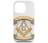 Masonic_symbol with"Facing the_east, building unity"S&C Case for iPhone 13 Pro